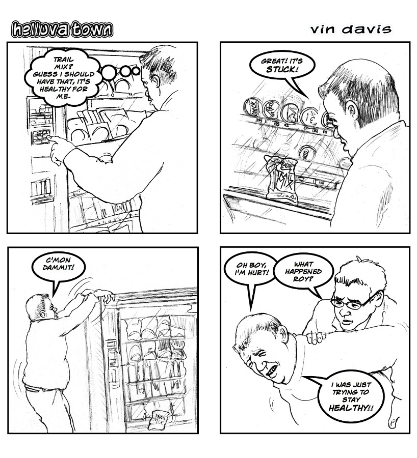 05122013 - A Helluva Town Comic, Vin Davis
